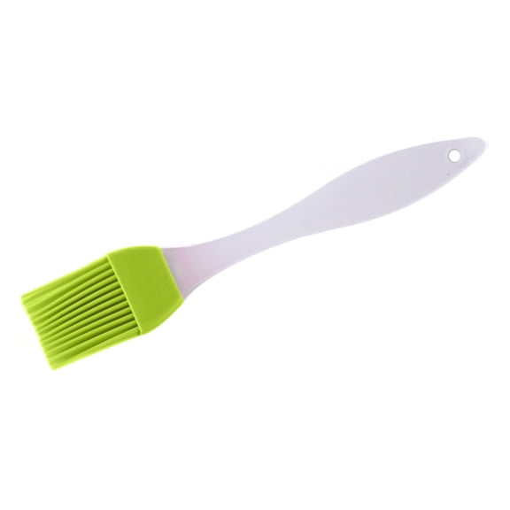 Grandest Birch 10PCS Silicone BBQ Sauce Oil Brush Handle Cake Butter Pastry Cook Baking Barbeque Tool,Green