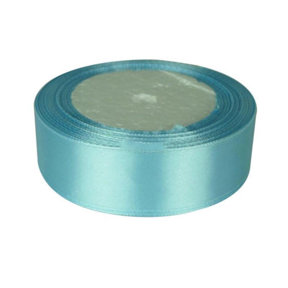 Grandest Birch 10PCS Wide Color Satin Ribbon Sewing 25Yards Wedding Birthday Party Supply Decor,Sky Blue,1 Inch