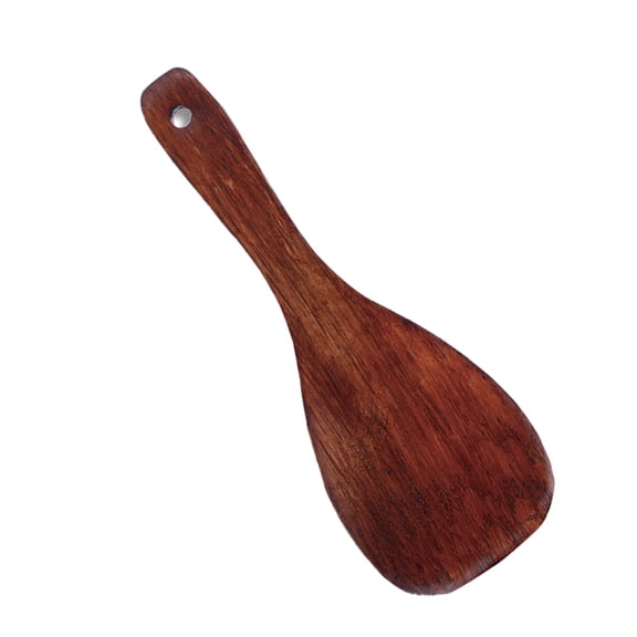 Grandest Birch 10PCS Wood Rice Paddle Non-stick Easy to Clean Heat Resistant Multi-function Wooden Rice Spatula for Cooking,22 cm