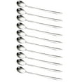 thumbnail image 1 of Grandest Birch 10Pcs Long Handle Stainless Steel Coffee Ice Cream Dessert Tea Spoon Tableware Durable Easy to Clean Anti Rust Non-, 1 of 6
