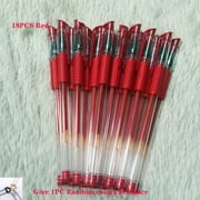 Grandest Birch 18Pcs 0.5mm Red Gel Ink Pen School Office Supplies Students Stationery for Students,for School