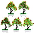 thumbnail image 1 of Grandest Birch 1Pc Artificial Flower Fruit Tree Miniascape Restaurant Home Table Bonsai Decor, 1 of 8