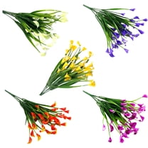 Grandest Birch 1Pc Artificial Gypsophila Calla Lilies Flowers Plant Wedding Party Home Decor