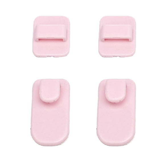 Grandest Birch 2 Pairs Home Remote Control Hook Sticker Holder Self Adhesive Wall Mount Hanger Durable Sticky Easy to Install Remo