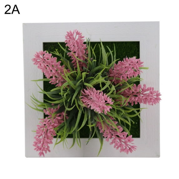 Grandest Birch 3D Artificial Flower Plant Wall Sticker Frame Living Room Wedding Party Decor Non-Toxic Removable Plant Photo Frame