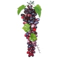 thumbnail image 1 of Grandest Birch 3PCS Artificial Grape Frosted Design Realistic Not Wither Rubber Simulation Plant Faux Fruit Prop Home Decor,X, 1 of 7