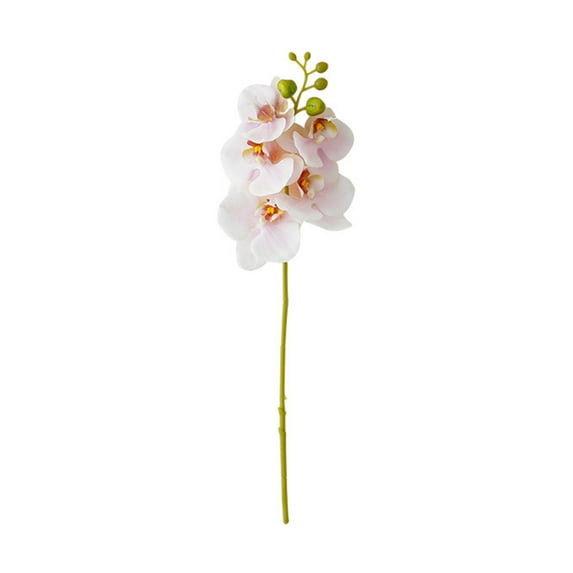 Grandest Birch 3PCS Beautiful Fake Phalaenopsis Non-fading DIY Fresh-Keeping Beautifying Artificial Flower Orchid Home Decor,Light Pink