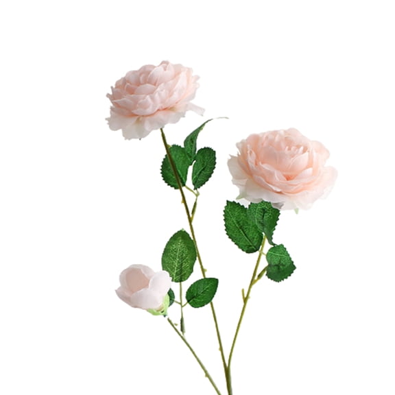 Grandest Birch 5PCS Artificial Flower Multi-use Bright-colored Faux Silk Flower Simulation Rose Display for Gifts,Pink