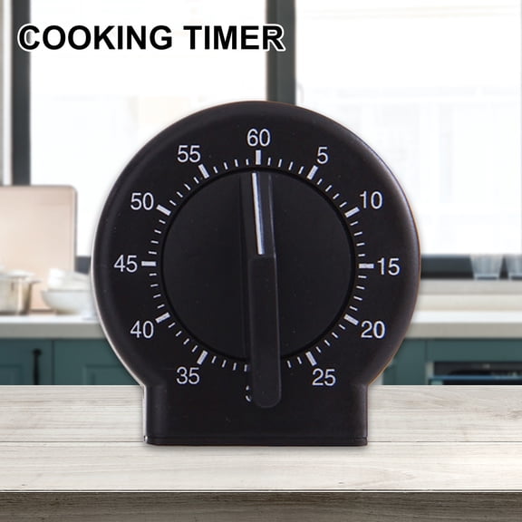 Grandest Birch 5PCS No Battery Required Timer Loud Sound Plastic Wide Usage 60 Minutes Cooking Timer Kitchen Supplies