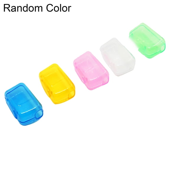 Grandest Birch 5Pcs Travel Camping Plastic Toothbrush Case Cover Protective Cap Sleeve Holder Portable Durable Lightweight Toothbr