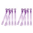 thumbnail image 1 of Grandest Birch 60Pcs Heart Empty Bubble Soap Bottles Maker Wedding Party Decorations Kids Toy Purple, 1 of 7