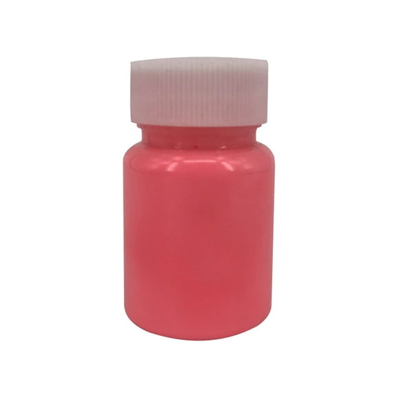 Grandest Birch 6PCS 20g Glow in Dark Fluorescent Powder Pigment Painting Nail Body Art Party Decor,Red