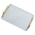thumbnail image 1 of Grandest Birch All-match Serving Tray Exquisite Plastic Versatile Snacks Fruit Tray Kitchen Supplies Rectangular Large Capacity Ha, 1 of 8
