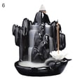thumbnail image 1 of Grandest Birch Backflow Incense Burner Waterfall Ceramic Smoke Censer Handicraft Home Decor Durable Ceramic Decor Incense Burner, 1 of 8