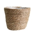 thumbnail image 1 of Grandest Birch Basket Sturdy Multi-function Straw Handmade Flower Pot for Home Basket:Straw, 1 of 8