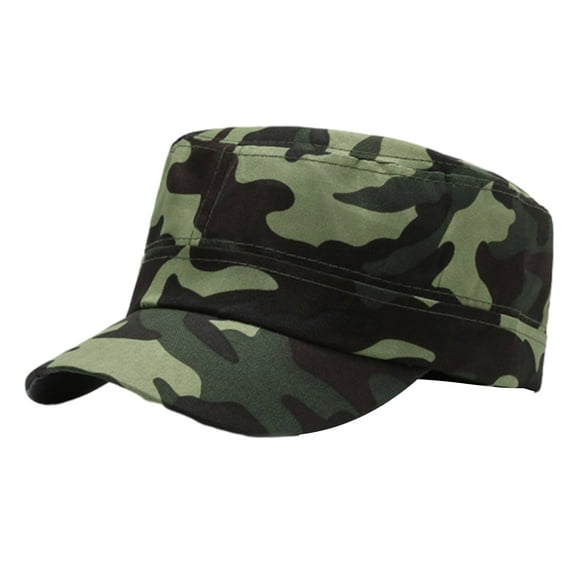 Grandest Birch Camouflage Baseball Cap Unisex Lightweight Anti UV Sun Portable Summer Flat Hat Outdoor Training Hiking Sport Cap Adult Soldier Hat Gift