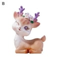 thumbnail image 1 of Grandest Birch Cartoon Small Deer Resin Reindeer Craft Miniature Desktop Ornaments Car Decor Creative Decor Good Craftsmanship Dis, 1 of 8