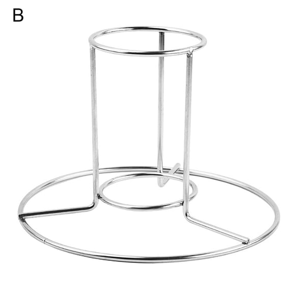Grandest Birch Chicken Rack Heat Resistant Anti-rust Metal Labor-saving Grilling Roaster Holder for BBQ Heat Resistant Non-stick T