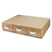 Grandest Birch Desk Storage Box Drawer Design Transparent Box Load Bearing Desktop Storage Drawer Box Organizer for Bedroom Drawer
