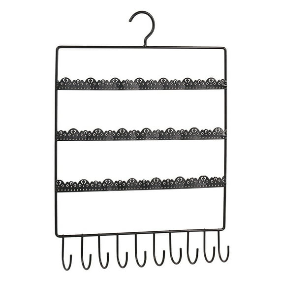 Grandest Birch Display Stand Wall Mounted Jewelry Storage Wrought Iron Earring Hanging Holder for Dresser S L.Decorative retro des