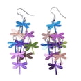 thumbnail image 1 of Grandest Birch Earrings Compact Women Dragonfly Shape Dangler for Party Banquet Alloy Beige, 1 of 8