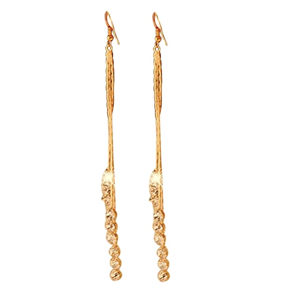 Grandest Birch Earrings Tarnish-resistant Elegant Alloy Women Elegant Cocktail Rhinestone Earrings for Party Rhinestone,Alloy Gold