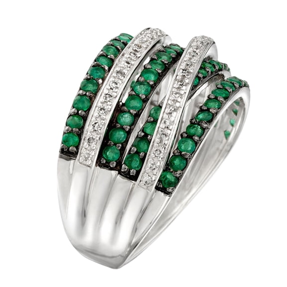 Grandest Birch Finger Ring Skin-friendly Gorgeous Alloy Geometry Shaped Jewelry Finger Ring for Women Alloy,Cubic Zirconia Gold