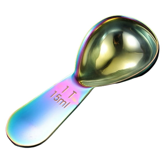 Grandest Birch Measuring Spoon Lustrous Food Grade Ergonomic Easy Clean Measuring Teaspoon Kitchen Supplies Rust-free Compact Glos