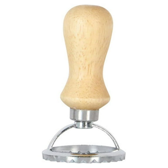 Grandest Birch Metal Round Square Cookie Cake Pastries Mold Cutter Stamp with Wooden Handle Kitchen Tool Decoration Cake Cookie Mo
