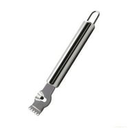 3-Pack Stainless Steel Citrus Zester Tool - Orange & Lemon