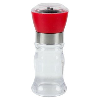 Wolfgang Puck Salt and Pepper Gravity Mills Set - Red