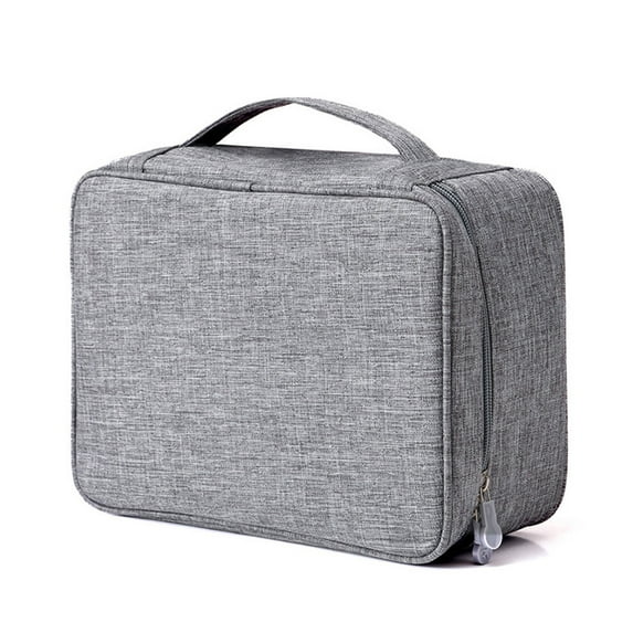 Grandest Birch Portable Travel Digital Electronic Accessories Case Cable Charger Storage Bag Organizer Bag:Polyester