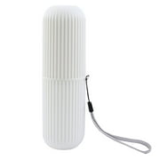 Grandest Birch Portable Travel Dustproof Toothbrush Toothpaste Holder Cup Case Storage Box Portable Beautiful Dust-proof Convenien