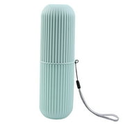 Grandest Birch Portable Travel Dustproof Toothbrush Toothpaste Holder Cup Case Storage Box Portable Beautiful Dust-proof Convenien