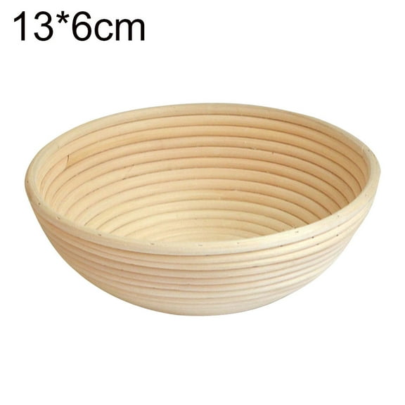 Grandest Birch Rattan Woven Bread Fermentation Baking Storage Basket Dough Proofing Holder Eco-friendly Non-toxic Bread Fermentati