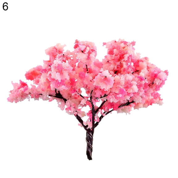 Grandest Birch Resin Miniature Tree Figurine Rockery DIY Landscape Garden Decor Ornament Gift Miniature Tree Model
