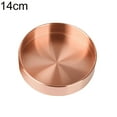 thumbnail image 1 of Grandest Birch Round Copper Storage Tray Desk Jewelry Sundries Organizer Dish Home Decoration Home Decoration Large Capacity Sundr, 1 of 8