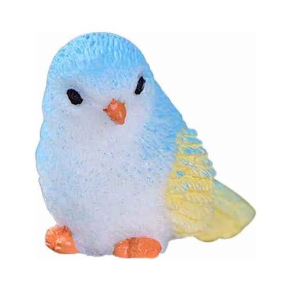 Grandest Birch Simulation Bird Animal Mini Figurine Model DIY Landscape Garden Ornament DIY Landscape Decor Table Decor Bird Desi