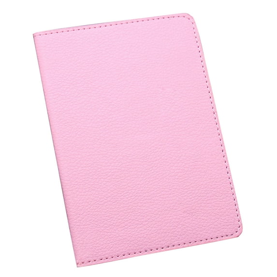 Grandest Birch Solid Color Portable Passport Case ID Card Cover Holder Protector Organizer Solid Color Durable Portable Passport C
