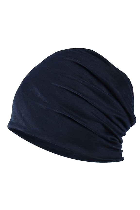 Spring Fall Skull Beanie Baggy Unisex Solid Color Elastic Thin Protective Street Dance Brimless Running Beanie Hat Headwear ,Gift