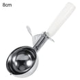 thumbnail image 1 of Grandest Birch Stainless Steel Fruit Mash Ice Cream Ball Scoop with Plastic Handle Kitchen Tool Durable Non Slip Kitchen Tool Ice, 1 of 7