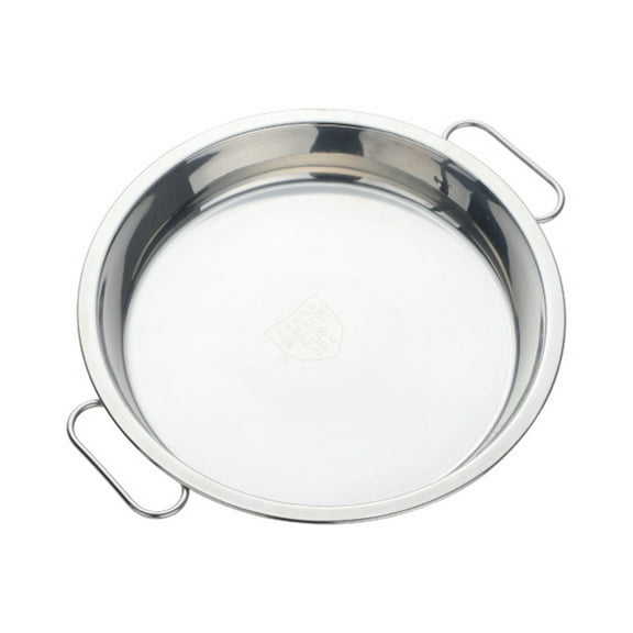 Grandest Birch Steaming Dish Portable Stainless Steel Cold Noodle Plate Steamed Rice Tray Cooking Tool for Kitchen Reusable Easy t