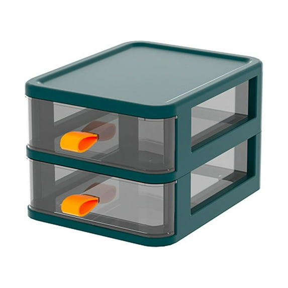 Grandest Birch Storage Boxes Multi-layer Space Saving Plastic Large Capacity Desktop Storage Drawer for Bedroom Spacing Saving Du