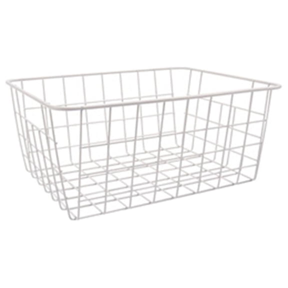 Grandest Birch Storage Holder Large Capacity Anti-deform Iron Storage Basket Stand for Household Storage Basket:Iron
