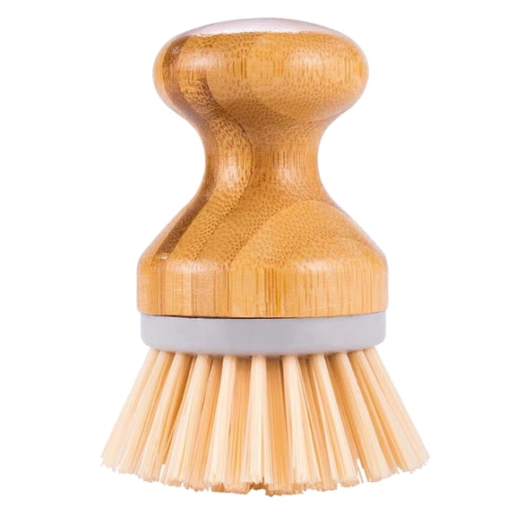 Grandest Birch Stove Washing Brush Moisture-proof Sturdy PET Reusable Wooden Dish Brush Kitchen Tool Ergonomic Design Natural Shor