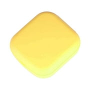 Grandest Birch Travel Portable Pocket Contact Lens Case Glasses Mirror Box Holder Container Portable Mini with Mirror Storage Cont