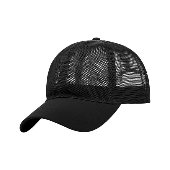 Grandest Birch Unisex Summer Baseball Hat Hollow Mesh Good Breathability Quick-drying Long Brim Adjustable Circumference Solid Color Outdoor Travel Sport Cap ,Gift