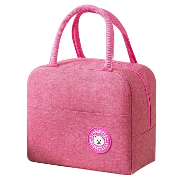 Grandest Birch Waterproof Lunch Bag Large Capacity Waterproof Fabric Reusable Lunch Box Container Tote Bag for Office