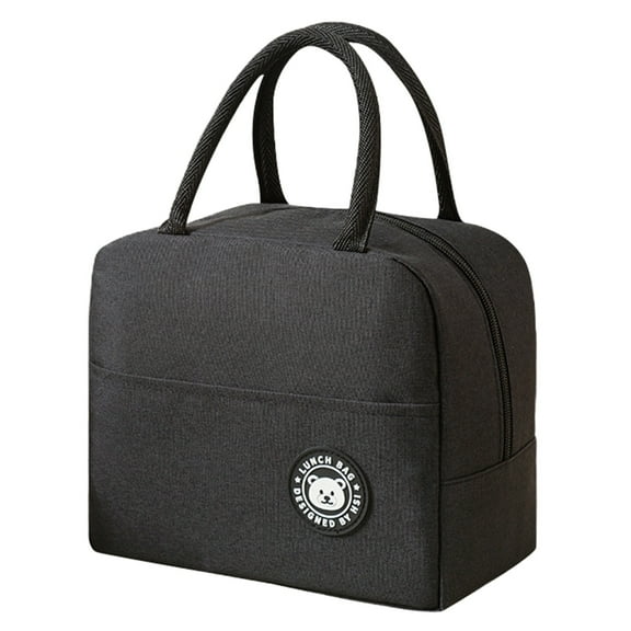 Grandest Birch Waterproof Lunch Bag Large Capacity Waterproof Fabric Reusable Lunch Box Container Tote Bag for Office