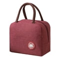 thumbnail image 1 of Grandest Birch Waterproof Lunch Bag Large Capacity Waterproof Fabric Reusable Lunch Box Container Tote Bag for Office, 1 of 7